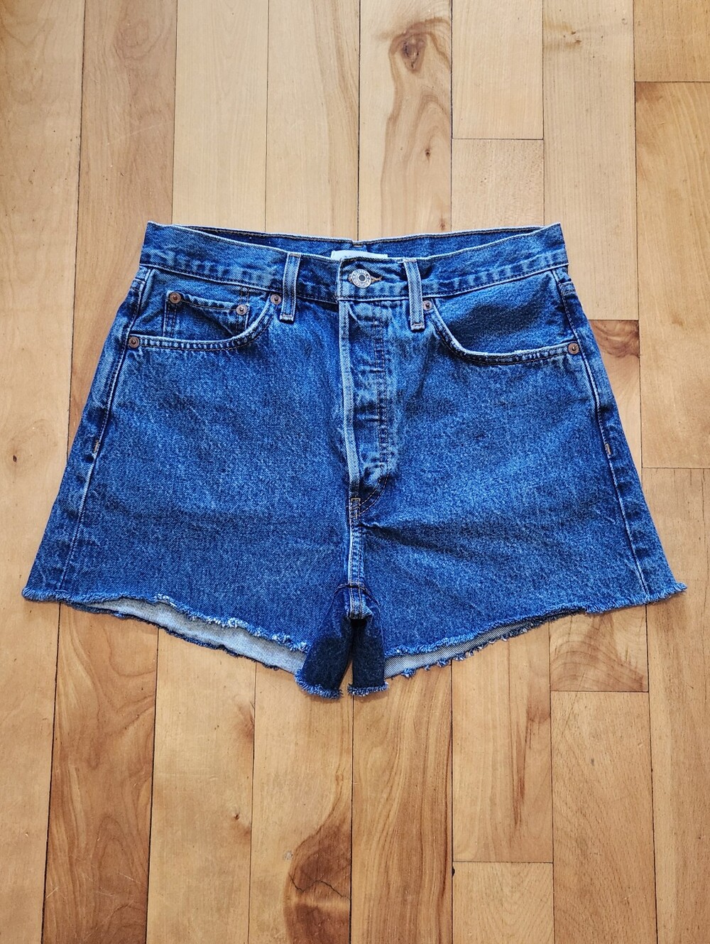 Re/Done 90s Low Slung Denim Short - 26